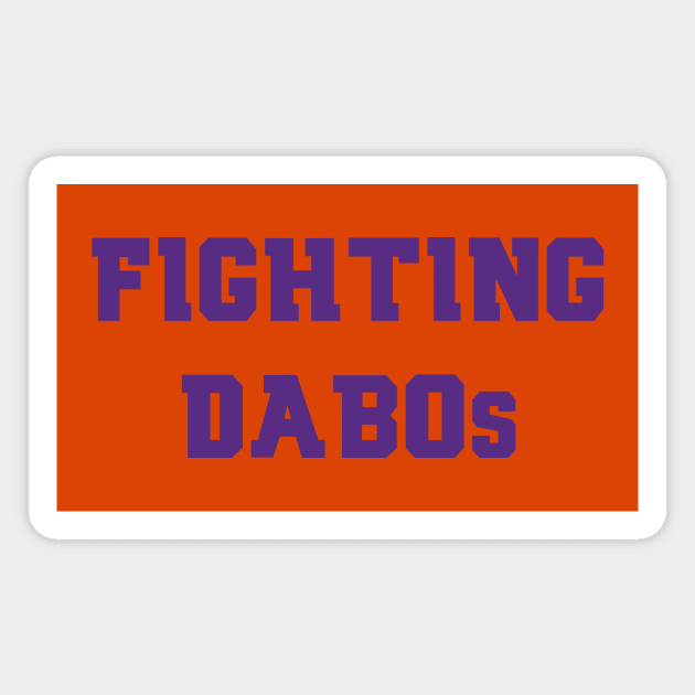 Fighting Dabos Magnet by StadiumSquad